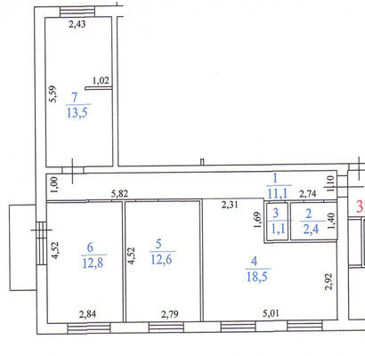 Продам трехкомнатную (3-комн.) квартиру, Центральная ул, 8к1, Сертолово г