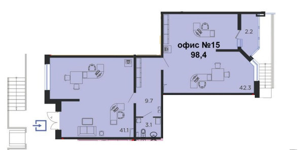Продам коммерческое помещение 98,4 м2, им. Мачуги В.Н. ул, 166ак1, Краснодар г