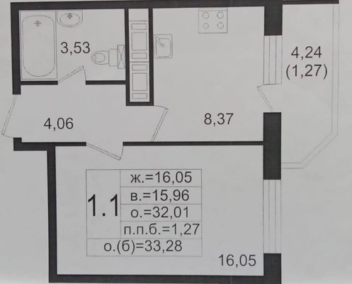 Продам однокомнатную (1-комн.) квартиру, Шувалова ул, 5, Мурино п