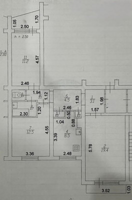 Продам трехкомнатную (3-комн.) квартиру, им. Дмитрия Благоева ул, 23, Краснодар г