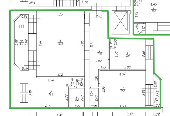 Продам трехкомнатную (3-комн.) квартиру, Зур Урам ул, 1кк4, Казань г