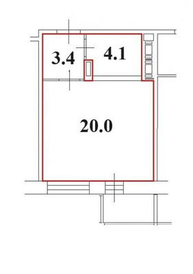 Продам однокомнатную (1-комн.) квартиру, Воронцовский б-р, 9к2, Мурино п