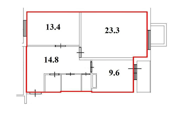 Продам двухкомнатную (2-комн.) квартиру, Жилгородок ул, 11А, Агалатово д