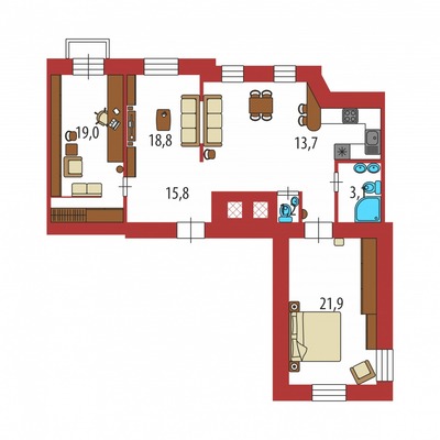 Продам трехкомнатную (3-комн.) квартиру, Московский пр-кт, 204, Санкт-Петербург г