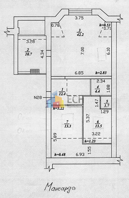 Продам многокомнатную квартиру, Ленина пр-кт, д.52Б, Тула г