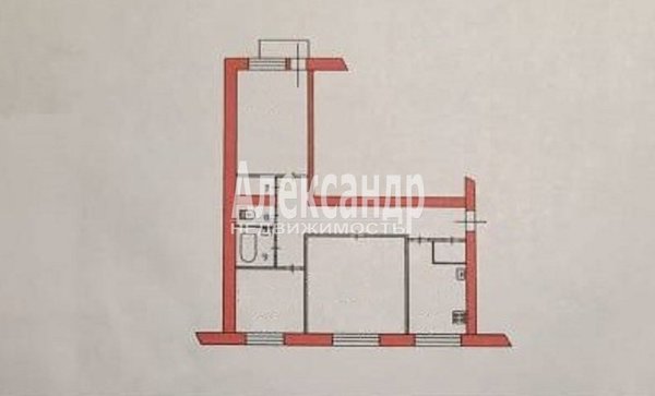 Продам трехкомнатную (3-комн.) квартиру, Кутузова б-р, д. 7, Выборг г