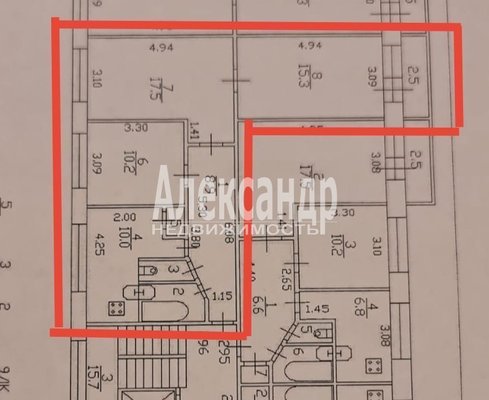 Продам трехкомнатную (3-комн.) квартиру, Дыбенко ул, 27к1, Санкт-Петербург г