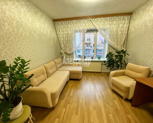 Продам двухкомнатную (2-комн.) квартиру, Афанасьевская ул, д. 1, Санкт-Петербург г