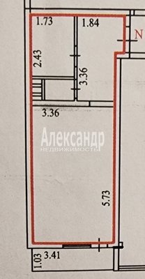 Продам однокомнатную (1-комн.) квартиру, Первомайская ул, д. 13/1, Никольское г