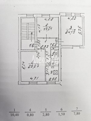 Продам трехкомнатную (3-комн.) квартиру, Выборгская наб, д. 25, Санкт-Петербург г