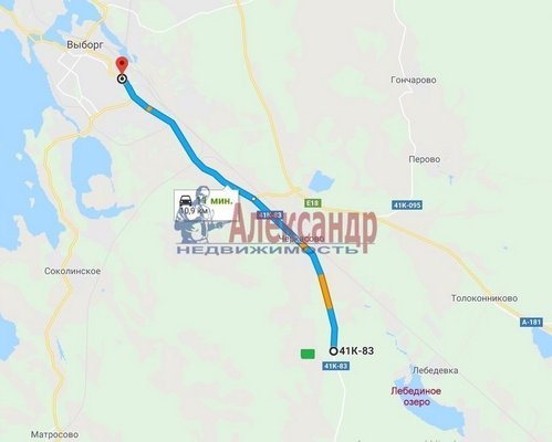 Продам участок 412 соток, ЛПХ, Гончаровское ш, Гончарово п, 125 км от города