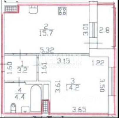 Продам однокомнатную (1-комн.) квартиру, Николая Рубцова ул, д. 12 корп. 1, Парголово п