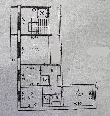 Продам трехкомнатную (3-комн.) квартиру, Калинина ул, 109, Нижний Тагил г