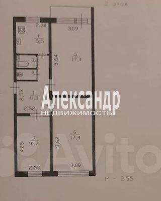 Продам трехкомнатную (3-комн.) квартиру, Садовая ул, д. 34, Васичи д