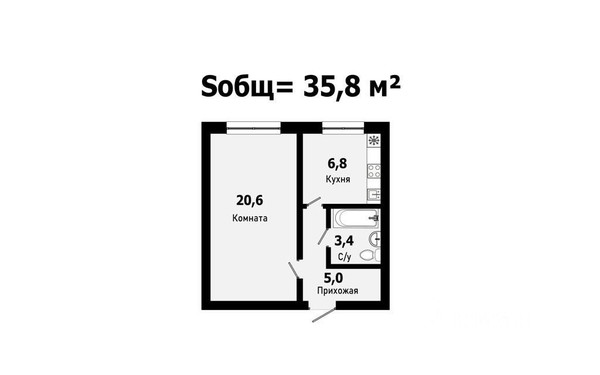 Продам однокомнатную (1-комн.) квартиру, Дальневосточный пр-кт, 38Ф, Санкт-Петербург г