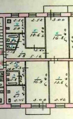 Продам трехкомнатную (3-комн.) квартиру, Нижненольная ул, 15, Ростов-на-Дону г