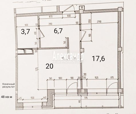 Продам двухкомнатную (2-комн.) квартиру, Бакунина пр-кт, 9, Санкт-Петербург г