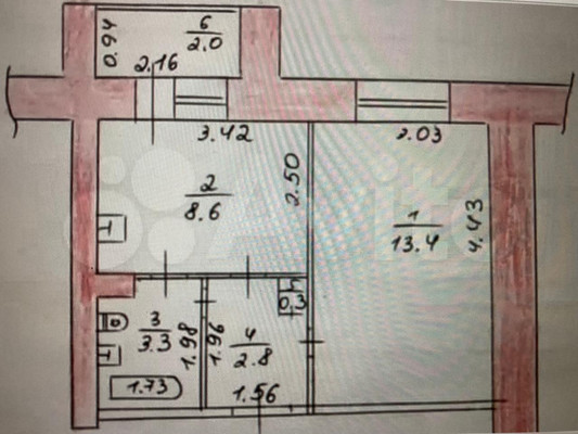 Продам однокомнатную (1-комн.) квартиру, Оренбургский Тракт ул, 138кБ, Казань г