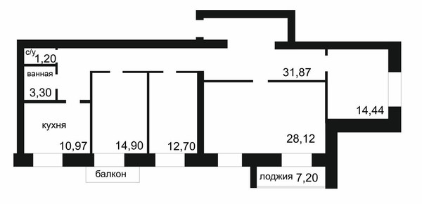 Продам многокомнатную квартиру, Маяковского ул, 3, Казань г