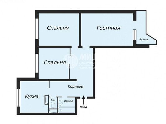 Продам трехкомнатную (3-комн.) квартиру, Чичерина ул, 6, Москва г