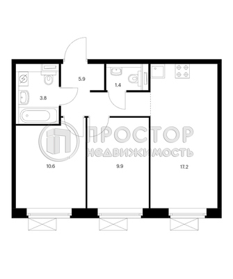 Продам двухкомнатную (2-комн.) , Люблинская ул, 72Ак2, Москва г