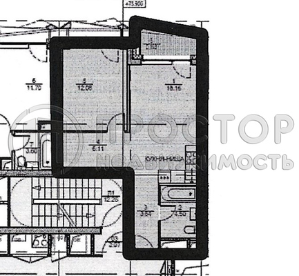 Продам двухкомнатную (2-комн.) квартиру, Братьев Весниных б-р, 1, Москва г