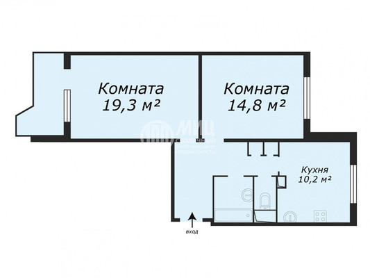 Продам двухкомнатную (2-комн.) квартиру, Таллинская ул, 24, Москва г