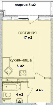 Продам однокомнатную (1-комн.) квартиру, им. Шаляпина Ф.И. ул, 30/1к2, Краснодар г