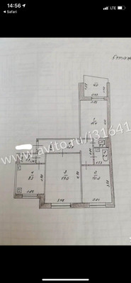 Продам трехкомнатную (3-комн.) квартиру, Победы пр-кт, 38, Казань г