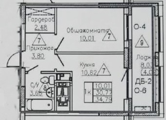 Продам однокомнатную (1-комн.) , Аделя Кутуя ул, 86, Казань г