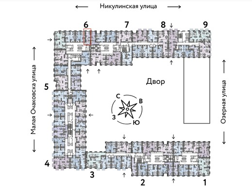 Продам однокомнатную (1-комн.) квартиру (долевое), Озёрная ул, 42, Москва г