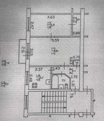 Продам двухкомнатную (2-комн.) квартиру, Ленинский пр-кт, 166, Санкт-Петербург г