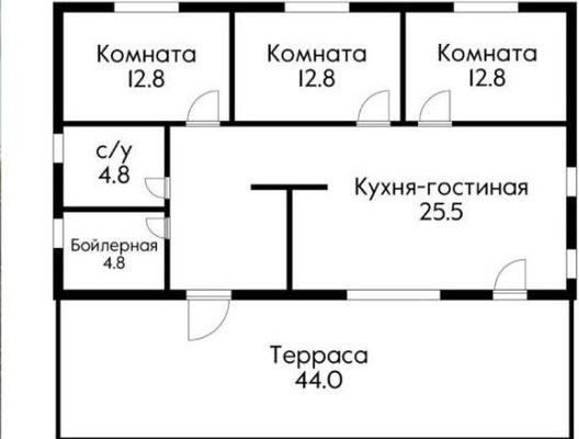 Продам дом, Вишнёвая (НСТ Лотос тер.) ул, Белозерный п, 0 км от города