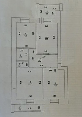 Продам трехкомнатную (3-комн.) квартиру, Победы пр-кт, 230а, Казань г