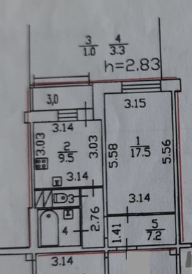 Продам однокомнатную (1-комн.) квартиру, Витебский пр-кт, 73к3, Санкт-Петербург г