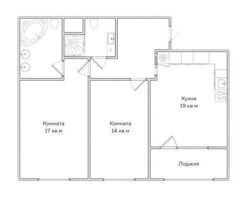 Продам двухкомнатную (2-комн.) квартиру, Берзарина ул, 28Ак4, Москва г