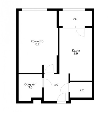 Продам однокомнатную (1-комн.) , Шелепихинская наб, 40к1, Москва г