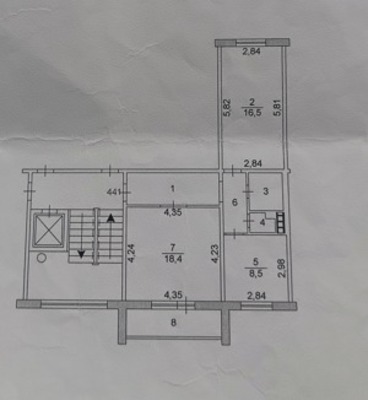 Продам двухкомнатную (2-комн.) квартиру, Братьев Кашириных ул, 85а, Челябинск г