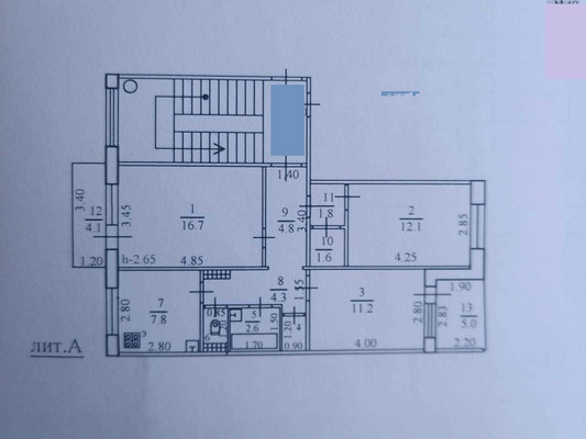 Продам трехкомнатную (3-комн.) квартиру, Героев Десантников ул, 73, Новороссийск г