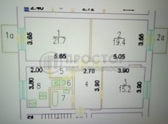 Продам трехкомнатную (3-комн.) квартиру, Люблинская ул, 107/10, Москва г