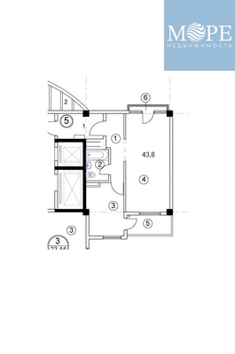 Продам однокомнатную (1-комн.) , Крымская (Центральный р-н) ул, 89, Сочи г