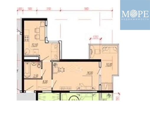 Продам однокомнатную (1-комн.) , Есауленко (Хостинский р-н) ул, 6а, Сочи г