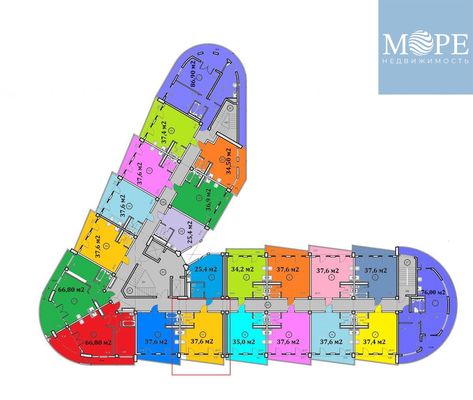 Продам однокомнатную (1-комн.) , Крымская (Центральный р-н) ул, 44/10, Сочи г