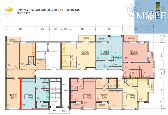 Продам однокомнатную (1-комн.) квартиру, Белых акаций (Адлерский р-н) ул, 34к6, Сочи г