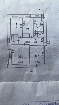 Продам многокомнатную квартиру, Ленинградский пр-кт, 14к1, Москва г