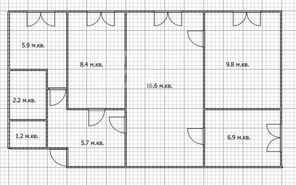 Продам многокомнатную квартиру, Дружбы ул, 12, Брянск г