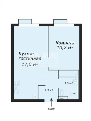 Продам однокомнатную (1-комн.) квартиру, Кавказский б-р, 51к2, Москва г