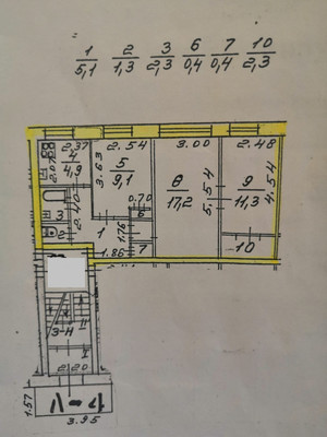 Продам трехкомнатную (3-комн.) квартиру, Фермское ш, 36Ак27, Санкт-Петербург г