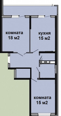 Продам двухкомнатную (2-комн.) квартиру, Стахановская ул, 1/5, Краснодар г