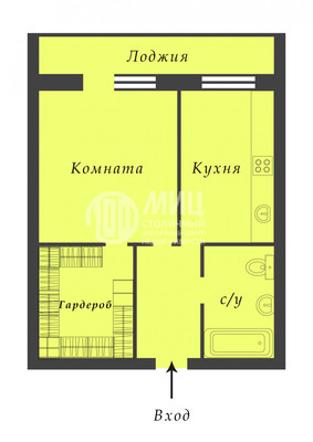 Продам однокомнатную (1-комн.) квартиру, Сиреневый б-р, 46/35к4, Москва г